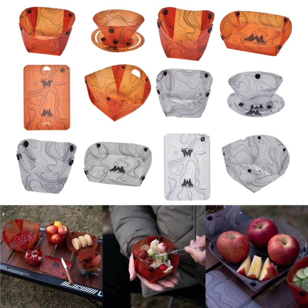 Camping Cooking Cup - Lekka składana zastawa stołowa na zewnątrz