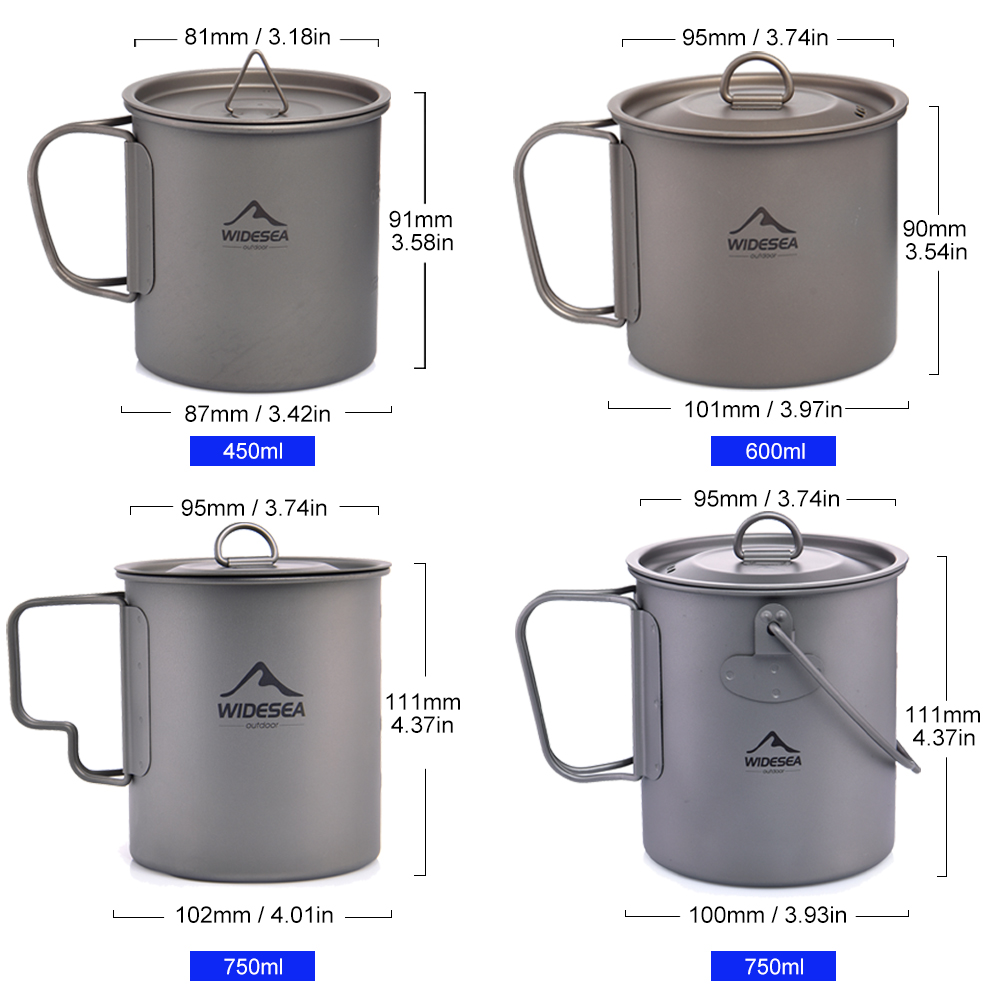 Kubek kempingowy Widesea, tyta – Camping Cooking Bundle recenzja i cena